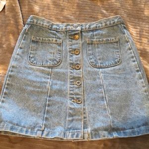 Brandy Melville Denim skirt